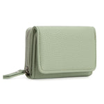 PALAY® Women Small Leather Purse Women Purse Mini Card Bag Fashion PU Multi Compartments Coin Bag Cash Bag, 10x8x4cm