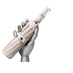 PALAY® UPF 50+ Sun Umbrella Pocket Auto Sun Umbrella, Black Coated Liner & Fiberglass Ribs Design Travel Umbrella Fashion Outdoor Sun Umbrella Rain Umbrella, Beige