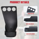 Proberos® Guantes de Entrenamiento con Muñequeras - Crossfit Gym para Hombres y Mujeres, Protección Antideslizante la Muñeca, Ejercicios, Entrenamiento Cruzado de Gimnasia y Levantamiento de Pesas ( L )