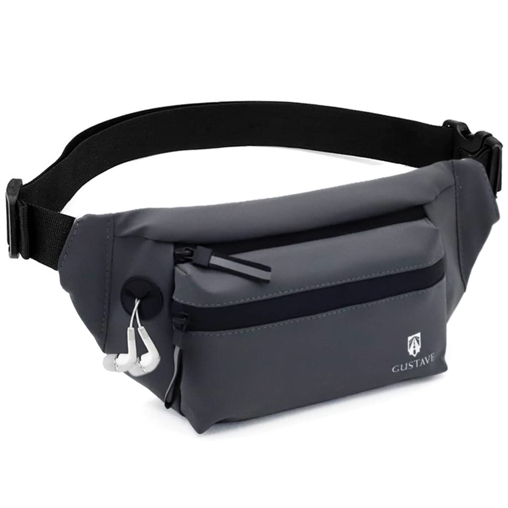 PALAY® Waist Bag for Men Women with Adjustable Strap, Waterproof Chest Bag Large Fanny Pack Bum Bag for Hiking Travel Camping Running Sports Outdoors