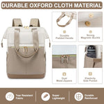 PALAY® Laptop Backpacks for Women 15.6 Inch Work Laptop Bag with USB Port Teacher Nurse Backpack Purse Waterproof Travel Computer with Organizer Bags