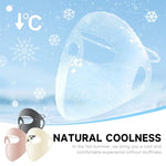 PALAY® 3pcs Full Face Mask for Sun Protection, 3D Face Cover for Women, UPF 50+ Summer Mask Biking Driving Breathable Ice Silk Cooling Sun UV Masks (Reusable)