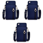 PALAY® Small Crossbody Wallet Phone Bag for Women Mini Shoulder Handbag with Credit Card Slots Large Cell Pouch 3PCS