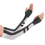 PALAY® Arm Sleeve for Women Driving Stretchy Quick Dry Arm Sleeves Sun Protection Ice Silk Cool Touch Close-fit Protective Hand Sleeves for Hiking, Running, Driving, Golfing