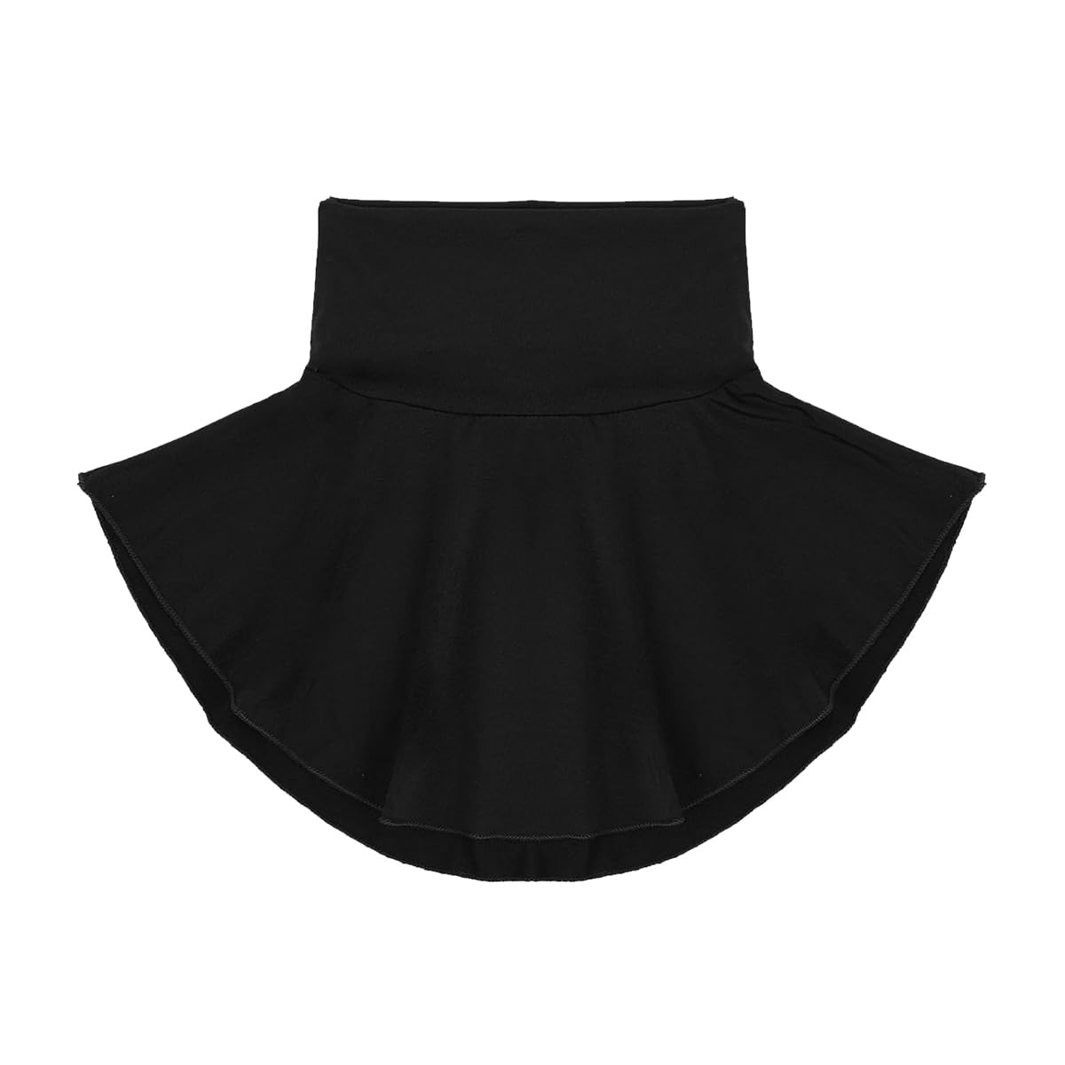 PALAY Fake Turtleneck Dickey Collar for Women with Soft Dralon Fabric | Detachable Black Mock Neck for Layered Winter Style