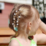 PALAY® 40PCS Small Pearl Hair Clips for Women Girls White Elegant Mini Pins Barrettes Korean Style Accessories Brides Daily Use Party Wedding