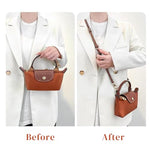 PALAY® 2PCS Shoulder Strap for Bag Fashion Shoulder Strap for Crossbody Bag Brown Satchel Shoulder Strap 47'' Adjustable eQuick Release Shoulder Strap Bag Modification DIY Shoulder Strap Kit