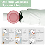 PALAY® Sun Travel Umbrella for Women Anti UPF 50+ UV Protection 99.9% Compact Mini for Kids Capsule Lightweight Small Portable Rain Men 2PCS