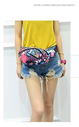 PALAYU Waist Bag for Travel and Outdoor Sports featuring Waterproof Anti Theft Design | Adjustable Strap for Women and Men