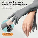 PALAY® 2 Pairs Hand Gloves for Sun Protection with Arm Sleeves for Women,Nylon Ice Silk Sun Protection Gloves Women Cooling UV Hand Cover Arm Sleeves Bike Riding