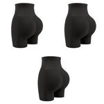 PALAY Butt Lifter Padded Underwear for Women with 3D Hip Pads | Seamless Tummy Control 3PCS Black