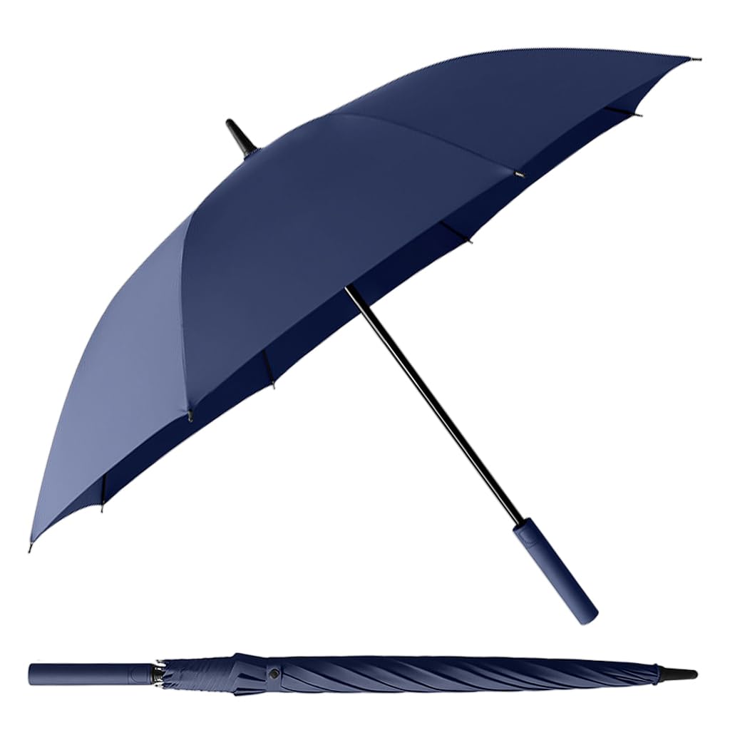 PALAY Umbrella for Men with 132cm Canopy and Auto One Touch Open | 8 Fiberglass Ribs