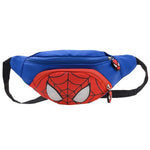 PALAY Kids Chest Bag with Adjustable Quick Release Strap for Travel | Blue Spider Man Print