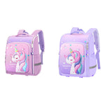 PALAY Unicorn Backpack for Girls with 31×21×41 cm Large Capacity | Cute Purple School Bag