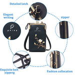 PALAY® Women Crossbody Phone Bags for Max 7.5 Inch Mobile Holder Pocket PU Leather Sling Purse for Girls Mini Shoulder with Multi Card Slots 3 PCS