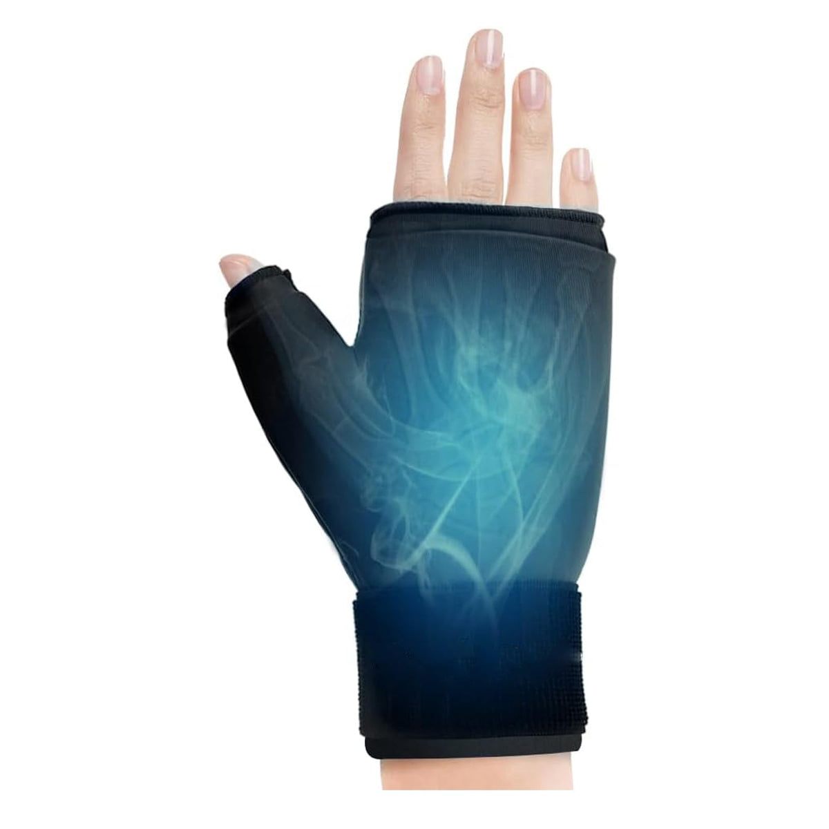 HANNEA® Mano Paquete de Hielo Gel Frío para Dedos, Guantes de hielo de Compresión Reutilizable Para Lesiones De Dedos, Correa de Muñeca Ajustable para Terapia de Frío y Calor, Artritis, Tendinitis, Gota
