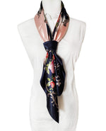 PALAY® Women's 35" Satin Square Silk Like Hair Scarves and Wraps Headscarf for Sleeping, Soft and Comfortable Polyester Silk with Satin Luster and Gorgeous Colors