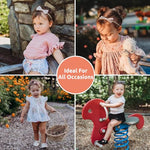 PALAY® 20PCS Bow Hair Bands for Baby Girls Boys Handmade Hairband Cute Elastic Headbands Soft Nylon Head Band Newborn Infant Toddlers