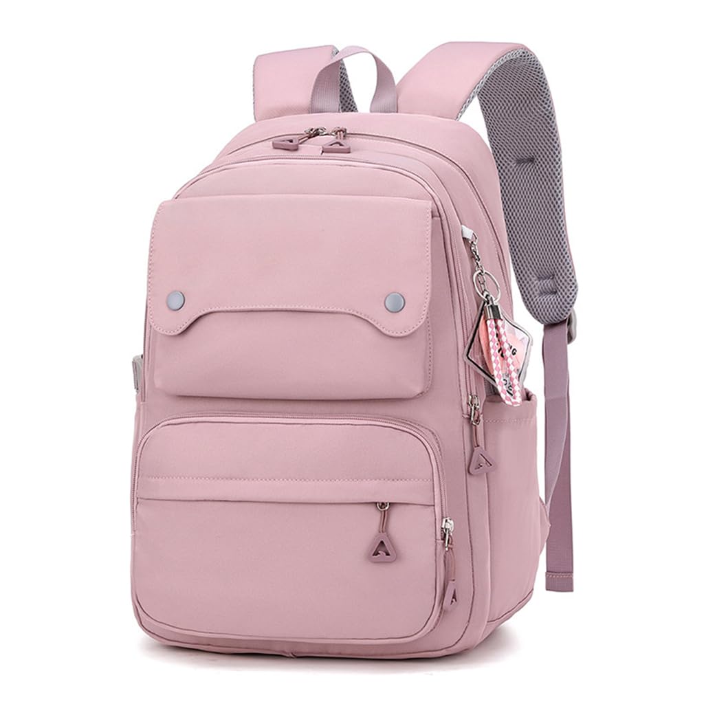 PALAY School Bag for Girls featuring Ergonomic Straps and Waterproof Design in Red