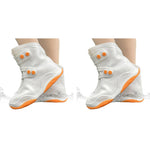 PALAY Silicone Shoe Rain Cover for Outdoor Use with Snap Button Closure and Anti Slip Sole | 2 PCS US Size 7.5 9