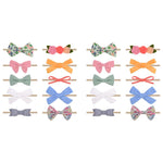 PALAY Baby Girl Headbands featuring Adorable Bow and Flower Designs | 10 Pack Nylon Set