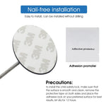 PALAY® Black Color Safety Adhesive Door Locks with 2 Keys for Cupboard, Cabinets, Fridge & Freezers, Residue-Free,and Childproof Child Security House