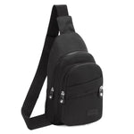 PALAY Unisex Travel Shoulder Bag for Work and Hiking featuring Multi Layer Design and 17x11x30cm Spacious Storage | Waterproof Nylon Crossbody