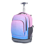 PALAY® School Bag for Girls Stylish 18 inches School Bags with Wheels School Backpack for Kids Boys Trolley for School Bag