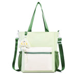 PALAY® Tote Bag for Woman Cute Nylon Teens Crossbody Bag Kawaii Messenger Purse Shoulder Bags for Women