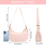 PALAY Women Shoulder Bag featuring Embossed Pattern and PU Leather | Aesthetic Coquette Style