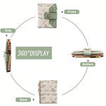 PALAY Small Wallet for Women with 9.2 x 11.5 cm Compact Design and Snap Button Closure | Floral PU Leather Purse with Card Slots and Coin Pocket