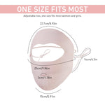 PALAY Face Mask for Sun Protection with UPF 50+ Coverage featuring Ice Silk Fabric for Women | Ideal for Biking Running and Hiking