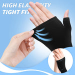 HANNEA® Mano Paquete de Hielo Gel Frío para Dedos, Guantes de hielo de Compresión Reutilizable Para Lesiones De Dedos, Correa de Muñeca Ajustable para Terapia de Frío y Calor, Artritis, Tendinitis, Gota