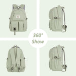 PALAY Women's Travel Backpack for School and Trips with Multi‑Compartment Nylon Design | Kawaii Casual Style