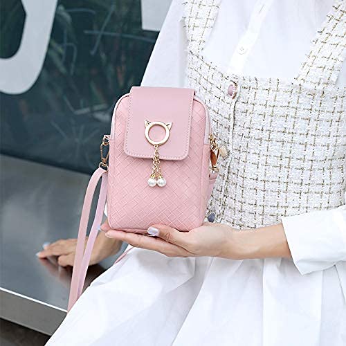 PALAY Small Crossbody Bag for Daily Use with 3 Layer Design and Headphone Port | PU Leather