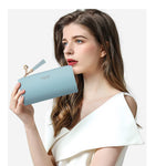 SANNIDHI® Wallets Purses for Women Girls Ladies Leather Cute Thin Travel Clutch Zipper Pocket Multiple Coin Card Holder For Gift