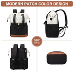 PALAY Laptop Backpack for Women 15.6 Inch with Dual Zipper and Wide Open Design | Oxford Cloth Travel Bag