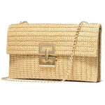 PALAY® Crossbody Bag for Women Straw Purse Clutch Evening Handbag Casual Summer Beach Straw Shoulder Bag for Woman