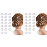 PALAY Small Pearl Hair Clips for Women featuring 40 pcs alloy design & 0.38 in pearls | Elegant white pins for weddings and daily hairstyles