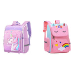 PALAY Unicorn Backpack Combo for Girls with Water Resistant School Bag 31×21×41cm | Ideal for Kids 6–12 Years