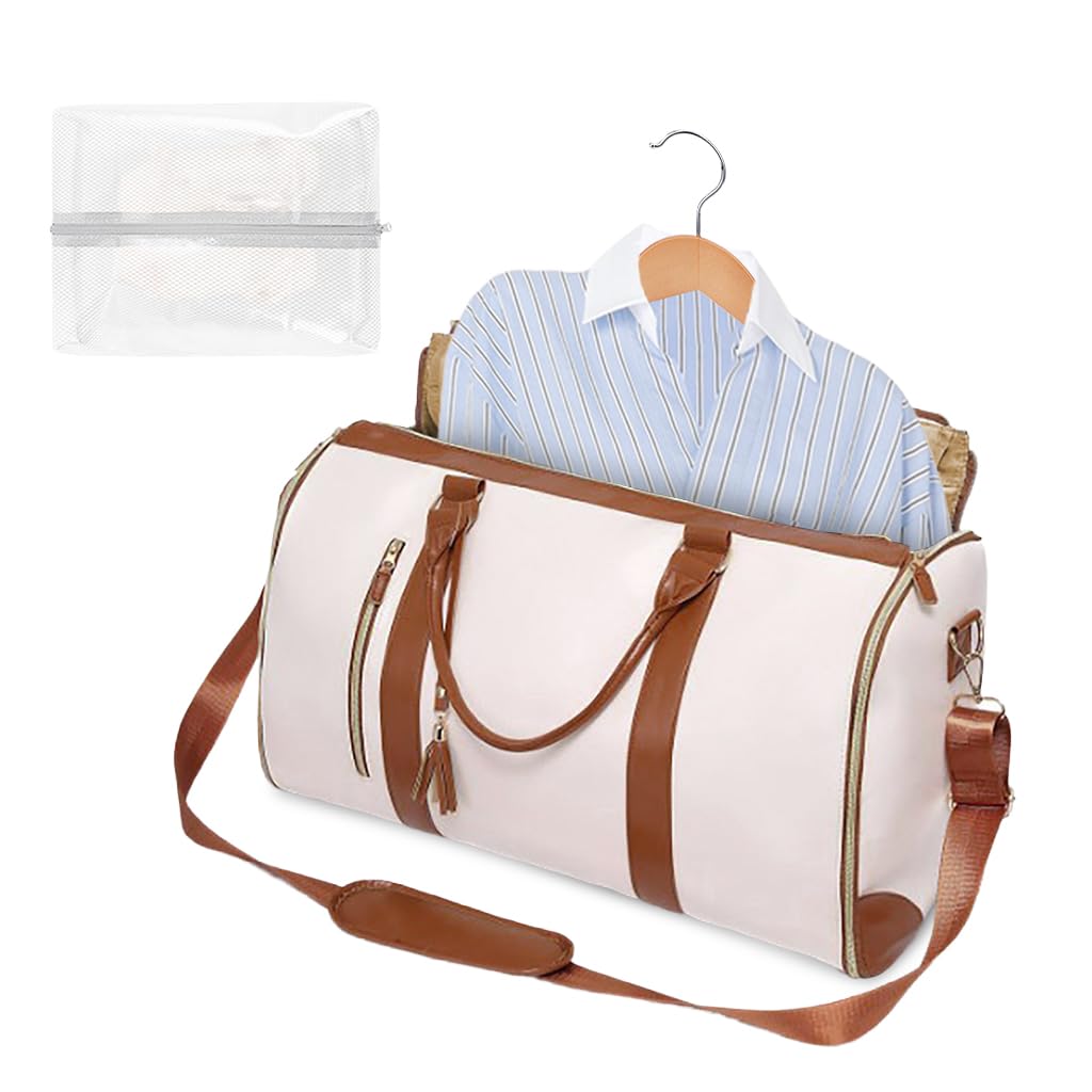 PALAY Travel Duffel Bag for Women with Full Opening Design and Waterproof PU | 20.4 x 10 x 12.5 in