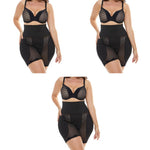 PALAY Hip Pads for Women Shapewear with Dual Insert Pads featuring Dacron Fabric | 3 PCS Black
