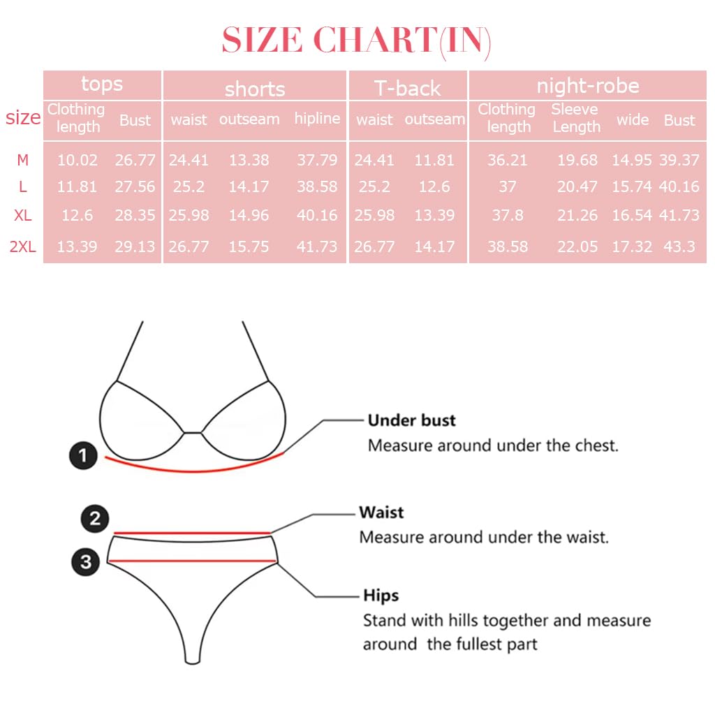 PALAY Women Lingerie Set for Intimate Nights featuring Silk Lace Robe and Bra Thong 8PCS