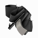 PALAY® Lightweight Compact Inverted Umbrella Windproof Auto Open Close – Quick Fold Travel Umbrella for Women & Men Black