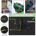 PALAY® Sun Travel Umbrella for Women Anti UPF 50+ UV Protection 99.9% Compact Mini for Kids Capsule Lightweight Small Portable Rain Men 2PCS