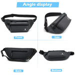 PALAY® Waist Bag for Men Women with Adjustable Strap, Waterproof Chest Bag Large Fanny Pack Bum Bag for Hiking Travel Camping Running Sports Outdoors