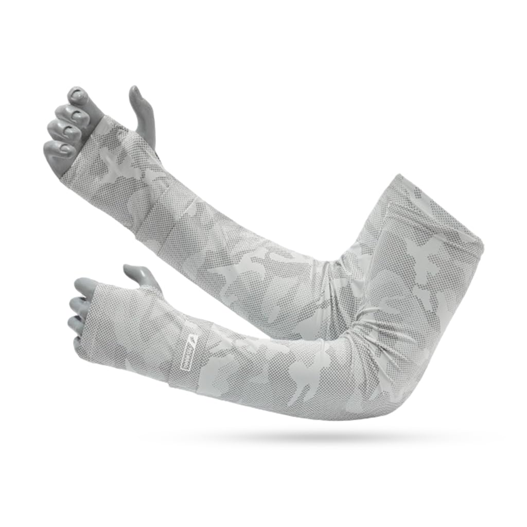 PALAY Arm Sleeves for Outdoor Sports with UPF 50+ UV Protection and Ice Silk Comfort | Thumb Hole Design for Men and Women