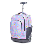 PALAY® School Bag for Girls Stylish 18 inches School Bags with Wheels School Backpack for Kids Boys Trolley for School Ba