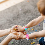 PALAY Unicorn Slap Bracelet for Kids with Star Pattern and 8.5 in Silicone Band | 3 Pcs Gift Set