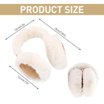 PALAY® Winter Ear Muff Thermal Plush Women Ear Muff Stylish Outdoor Winter Ear Muffs Cute Winter Ear Muff for Women Winter Gift for Girls